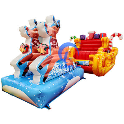 Unisex Bouncy Castle PORTABLE Рождественский надувный санузел для детской вечеринки