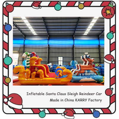Unisex Bouncy Castle PORTABLE Рождественский надувный санузел для детской вечеринки