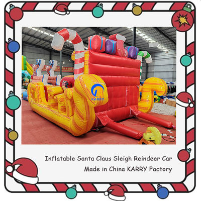 Unisex Bouncy Castle PORTABLE Рождественский надувный санузел для детской вечеринки