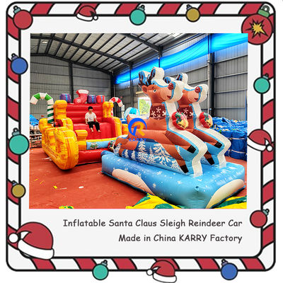 Unisex Bouncy Castle PORTABLE Рождественский надувный санузел для детской вечеринки