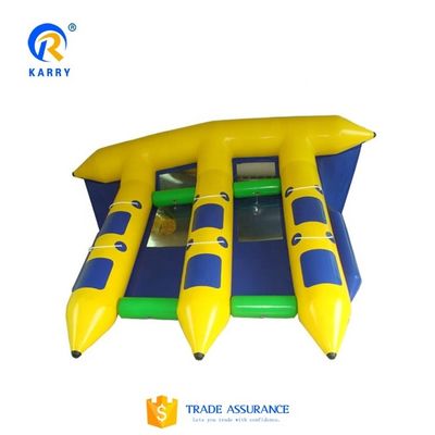 ПВХ брезентная надувная трубка для летающей рыбы буксируемая для 5-10 пассажиров в воде