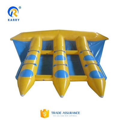 ПВХ брезентная надувная трубка для летающей рыбы буксируемая для 5-10 пассажиров в воде