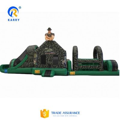 CE/EN71/EN14960 Утвержденный надувный ход препятствий для 0,55 мм ПВХ платформы