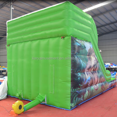 Максимальная вместимость 100-500 кг Надувный небольшой водный парк для детского развлечения