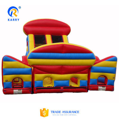 Игровая площадка на воздухе надувная гонка с препятствиями для детей и взрослых