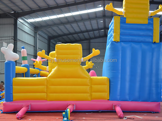 Детский надувной батут с сертификацией CE/EN71/EN14960 и Sponge Bob Castle