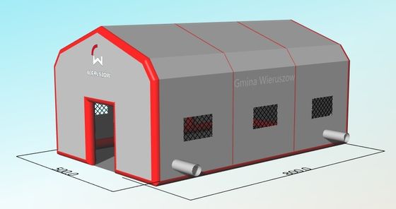 KR-IT-920-1 0,45 мм Платон ПВХ Плантон Надувная медицинская палатка 5*8*4,5м