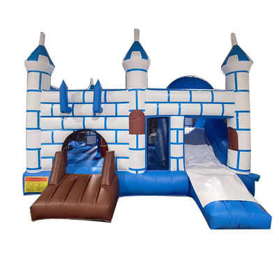 Sea.Air.Express Shipping Надувный комбинезон Castle Слайд для детской игровой площадки