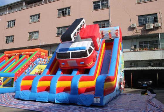 Коммерческая надувная сухая горка с настраиваемым логотипом Карнавал Цирк Клоун Прыжок горка