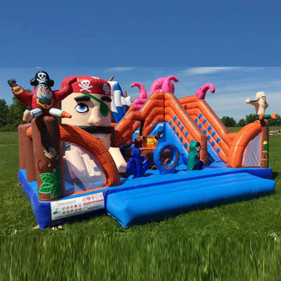 Коммерческий надувный батутный замок с комплектом ремонта