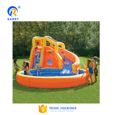 Максимальная вместимость 100-500 кг ПВХ надувный водный горка для детской коммерческой деятельности
