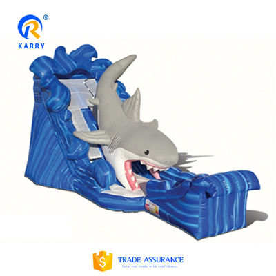 Custom Logo Printed Large Long Slide Inflatable Pool Slide Combo for Outdoor Fun Комбайн с большим длинным слайдом для бассейна