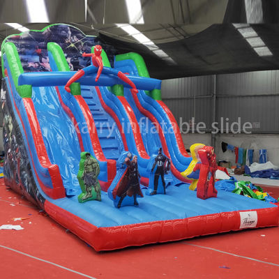 Надувная водная горка для развлечений на открытом воздухе и парка развлечений