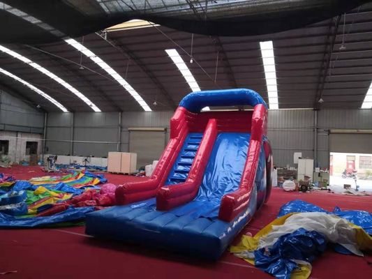 Надувная водная горка для развлечений на открытом воздухе и парка развлечений