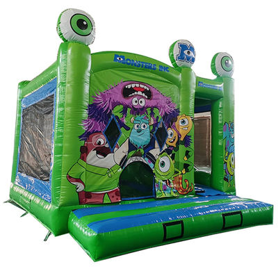 Портативный 18ft Monsters Inc. Надувный отскакочный дом с сухой горкой и небольшими препятствиями