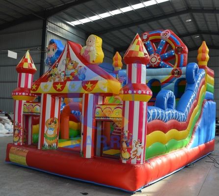 6*4м Взрослый размер надувный прыгающий скакал для цирка Тематика веселья и развлечений
