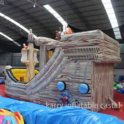 Пиратский корабль Качающийся замок и Слайд Комбо Самое популярное наружное оборудование