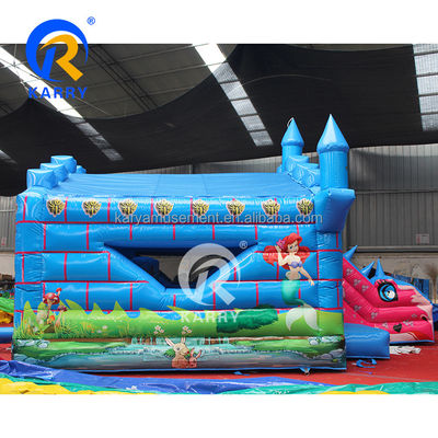 14 лет подъем на открытом воздухе детское развлекательное оборудование надувный скакалка дом со скользкой