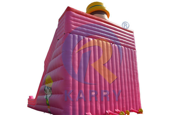 Коммерческий надувный замок для прыжков Combo Bounce House для детей 14*8*11м или на заказ