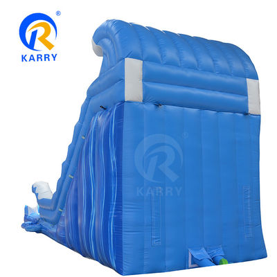 Гендерно-нейтральный коммерческий задний дворик скачущий замок Мраморный тропический водопад Водный горка