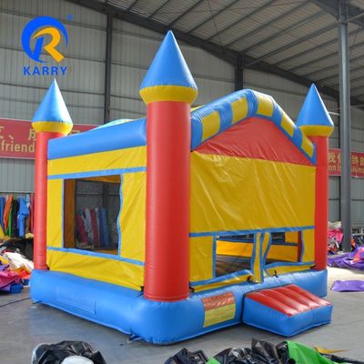 Custom Logo Printed Inflatable Bounce House для детской вечеринки в детском парке развлечений