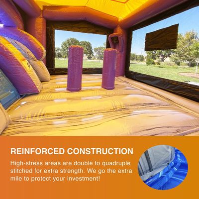Комплекты для ремонта водоспуска Thunder Water Slide и Purple Bounce House включены для легкого обслуживания