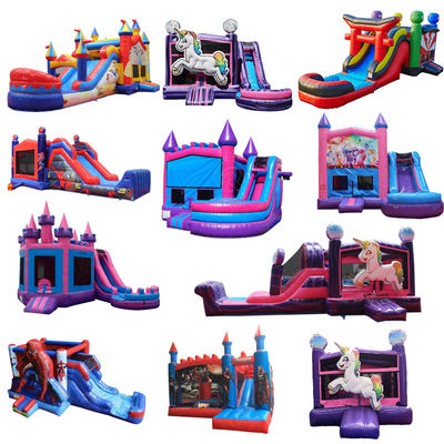 Комплекты для ремонта водоспуска Thunder Water Slide и Purple Bounce House включены для легкого обслуживания