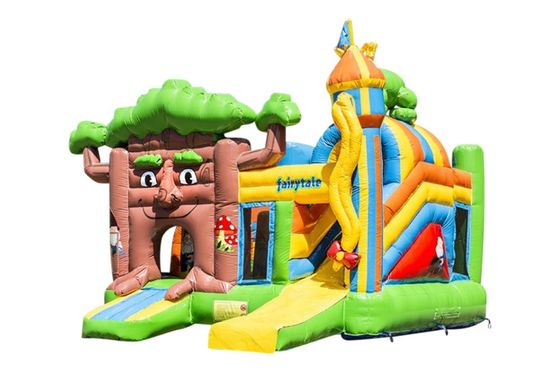 OEM/ODM Приемлемый тренд Настраиваемый слайд-комбайн Bouncy Castle для бизнеса аренды вечеринок
