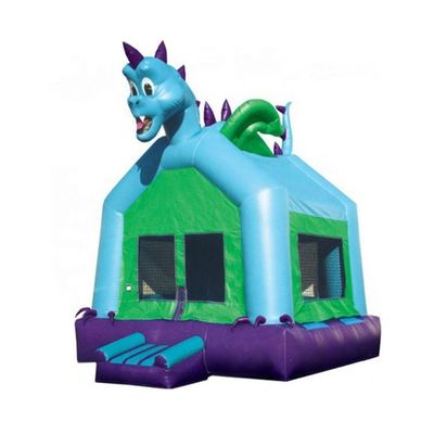 Настроенный цветной ПВХ надувный скакалки замок с комплектом ремонта водопадов