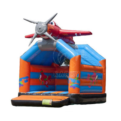 Настроенный цветной ПВХ надувный скакалки замок с комплектом ремонта водопадов