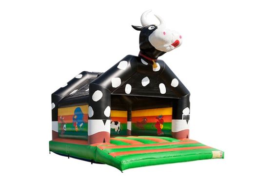 Надувный замок Коммерческий подпрыгивающий замок со скользящим и прыгающим замком Единорог