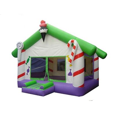 Надувный замок Коммерческий подпрыгивающий замок со скользящим и прыгающим замком Единорог