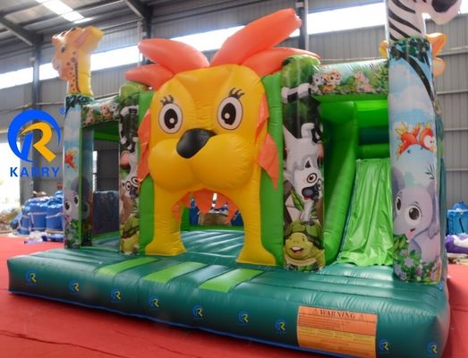 Детский парк развлечений Батут с внутренней горкой