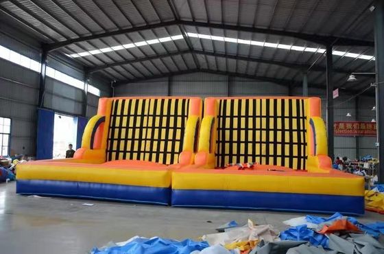 Надувная клейкая стена спортивная игра с клеевой одеждой коммерческая и вентилятор с вентилятором