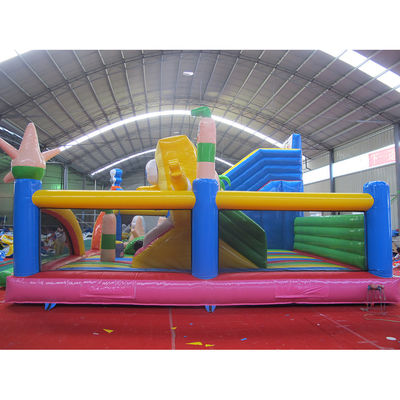 Торговая выставка должна иметь Aurora's Commercial SpongeBob Bounce Castle Батут с горки