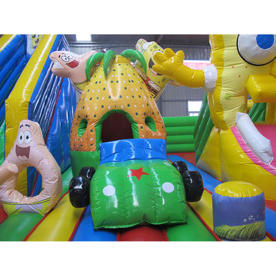 Торговая выставка должна иметь Aurora's Commercial SpongeBob Bounce Castle Батут с горки