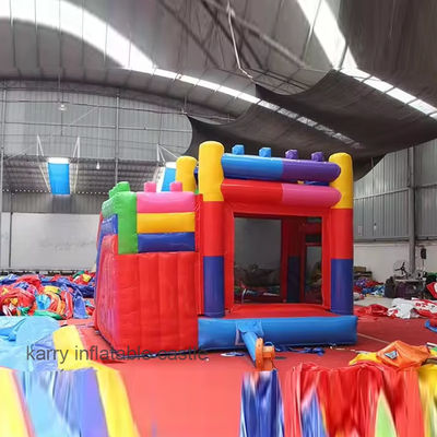 Экранная печать надувный скачок дом скользящий прыжок для коммерческой вечеринки Комбо замок