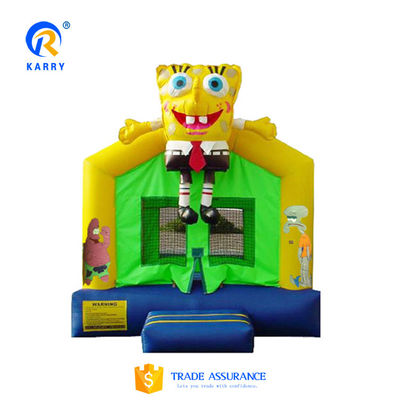 Детская вечеринка напрокат Дизайн мультфильмов Скачающий дом Прыгающий вышибальщик с ПВХ материалом