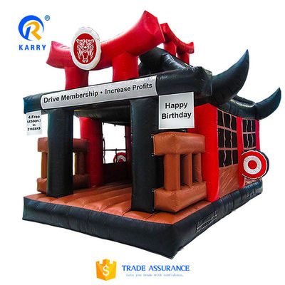 Будокан надувный трамплинный замок ПВХ материал Jolly Jumper Bouncy Castle 6*5*4,2м