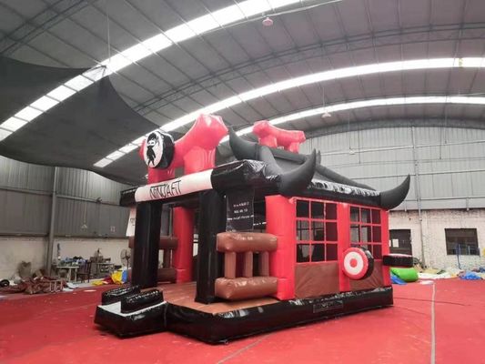 Будокан надувный трамплинный замок ПВХ материал Jolly Jumper Bouncy Castle 6*5*4,2м