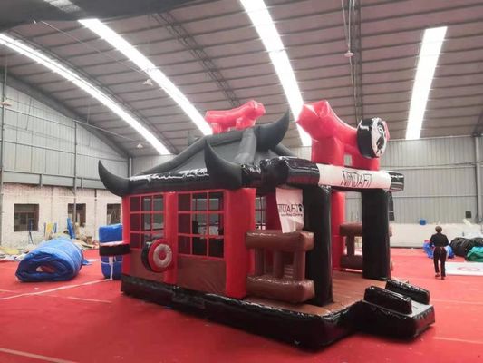 Будокан надувный трамплинный замок ПВХ материал Jolly Jumper Bouncy Castle 6*5*4,2м