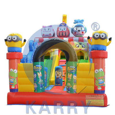 Питера Пэна Тема Скачающий замок Слайд Комбо Надувные веселые прыгуны с ПВХ брезентом