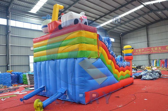 Питера Пэна Тема Скачающий замок Слайд Комбо Надувные веселые прыгуны с ПВХ брезентом