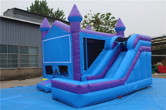 Популярный надувный отскакивающий дом с горками и водными горками