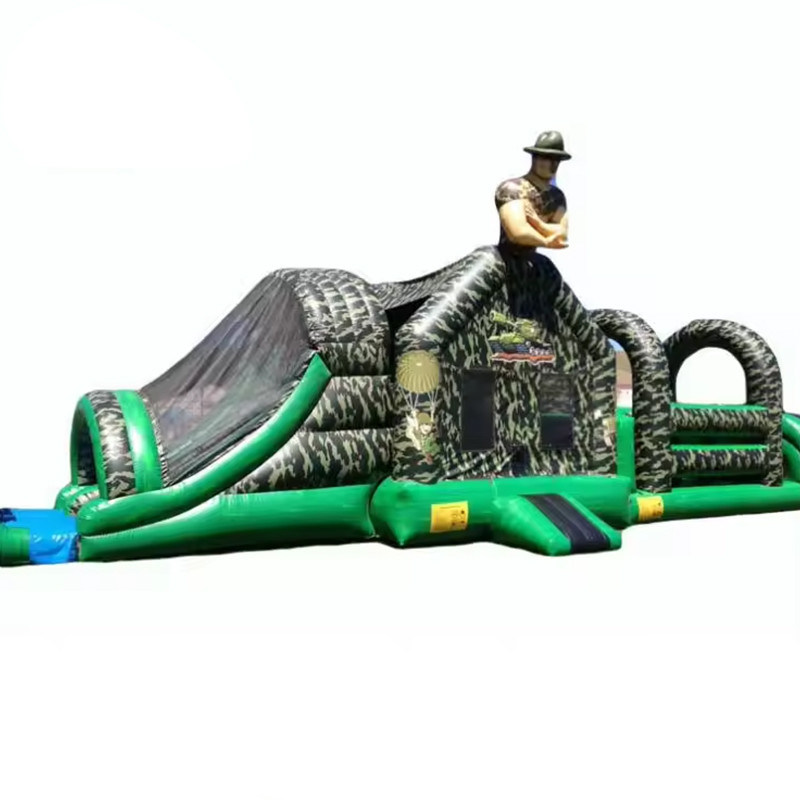 CE/EN71/EN14960 Утвержденный надувный ход препятствий для 0,55 мм ПВХ платформы