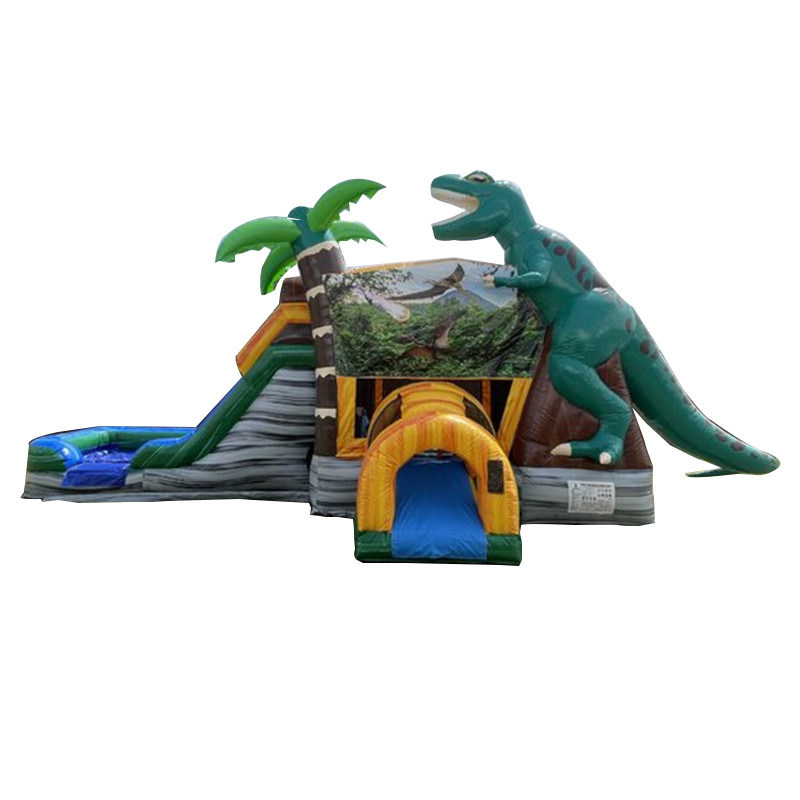 Почувствуйте волнение эпохи динозавров с нашим надувным скакалкой и горки