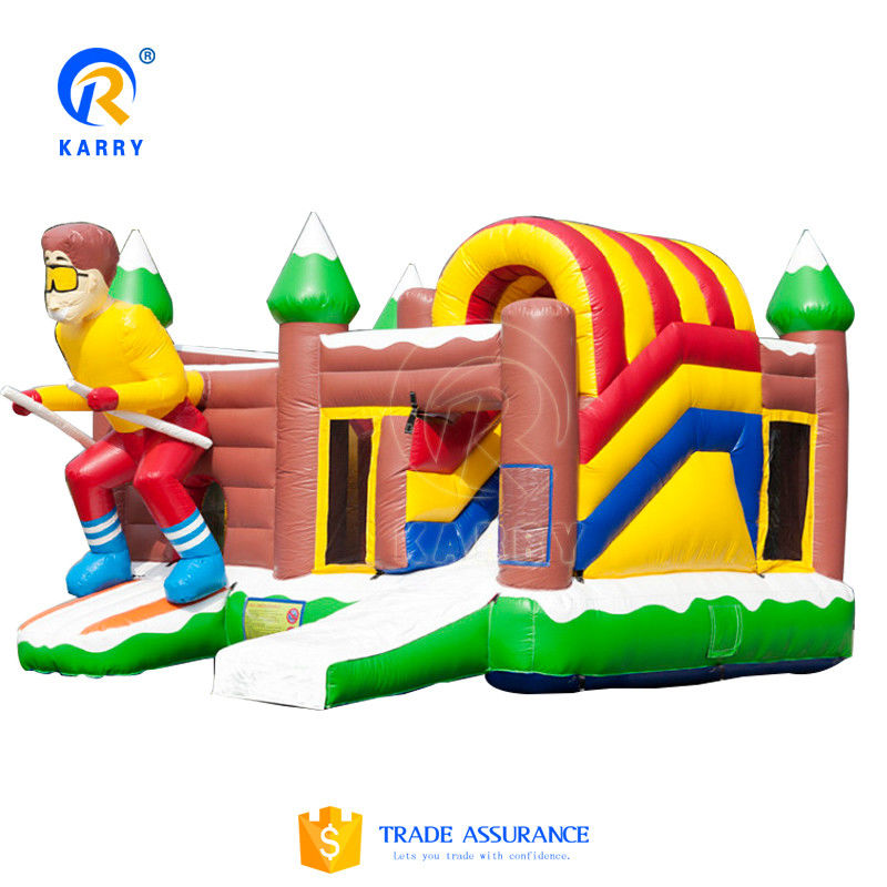 OEM/ODM Приемлемый тренд Настраиваемый слайд-комбайн Bouncy Castle для бизнеса аренды вечеринок